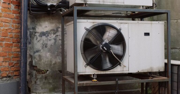 Air Conditioner - Black and White Industrial Air Conditioner