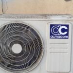 AC Ventilation - Air Conditioner Unit on a Wall